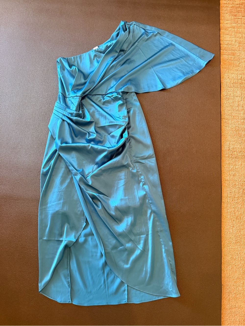 Anrabess bright blue one shoulder dress-new - Picture 4 of 7